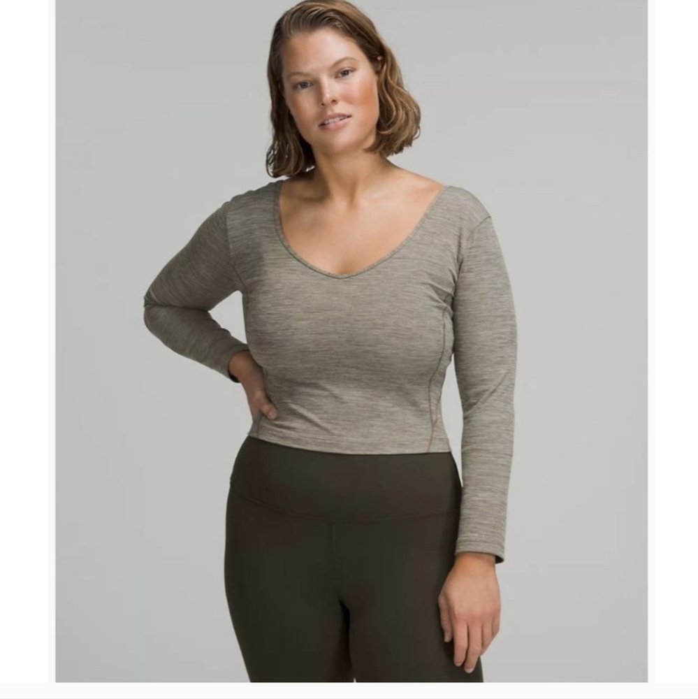 🧣 Lululemon Align long sleeve crop top